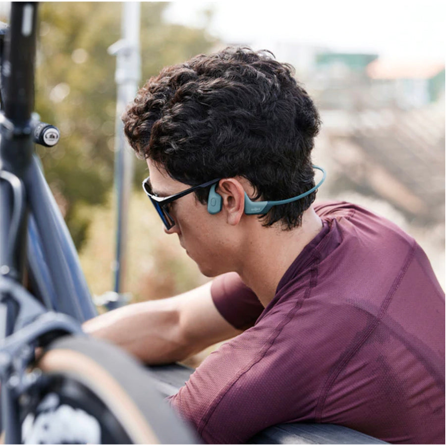 Shokz OpenRun Pro Bone Conduction Headphones - Wireless Bluetooth Sports Headphones for Running, Cycling & Workouts - Sweatproof & Lightweight for Active Lifestyles