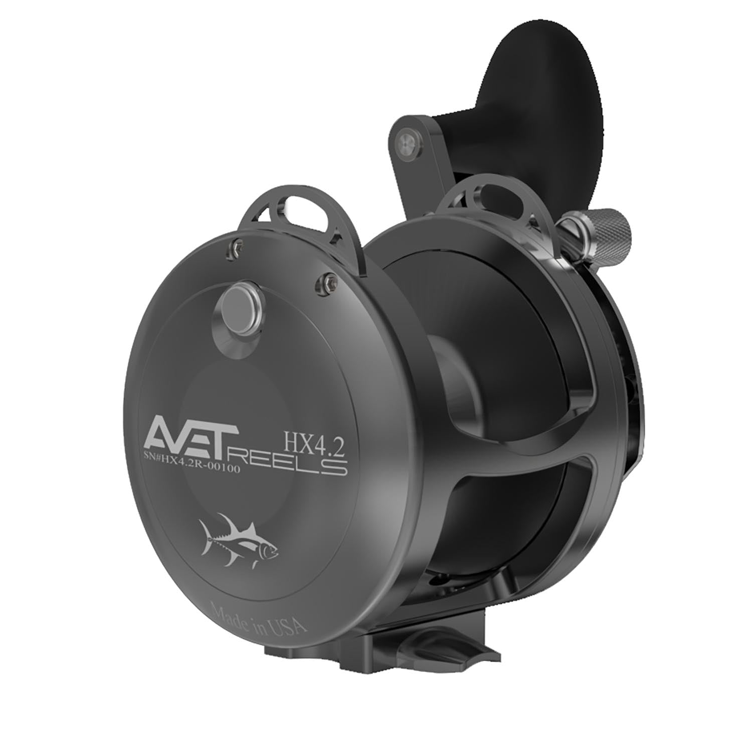Avet HX 4.2 Single Speed Fishing Reel - Saltwater & Offshore Fishing Gear for Big Game Anglers