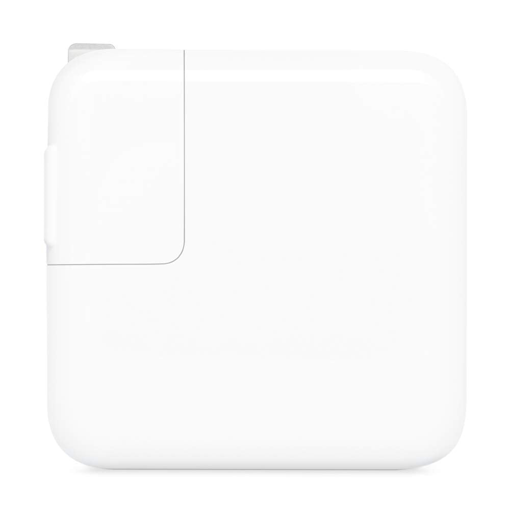 Apple 30W USB-C Power Adapter Fast Charger for iPhone 14/13/12, iPad Pro/Air, MacBook Air - Compact & Portable Charging for Home, Office, Travel