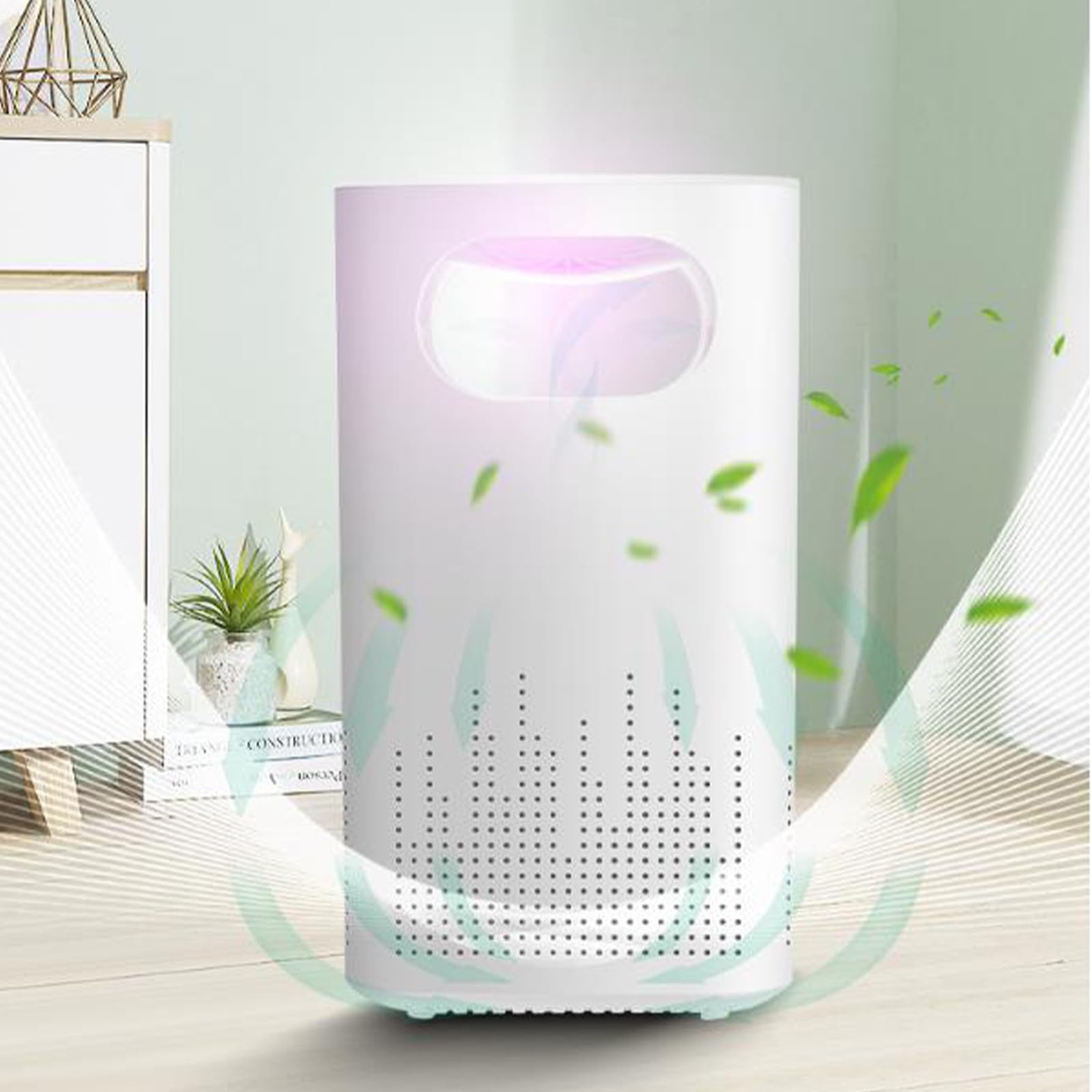 2024 Upgraded Smart Air Purifier for Desktop - USB Portable Air Cleaner with HEPA Filter, Compact & Quiet for Home, Office, Car, Dorm | Eliminates Dust, Pollen & Odors for Fresh Air While Working or Sleeping