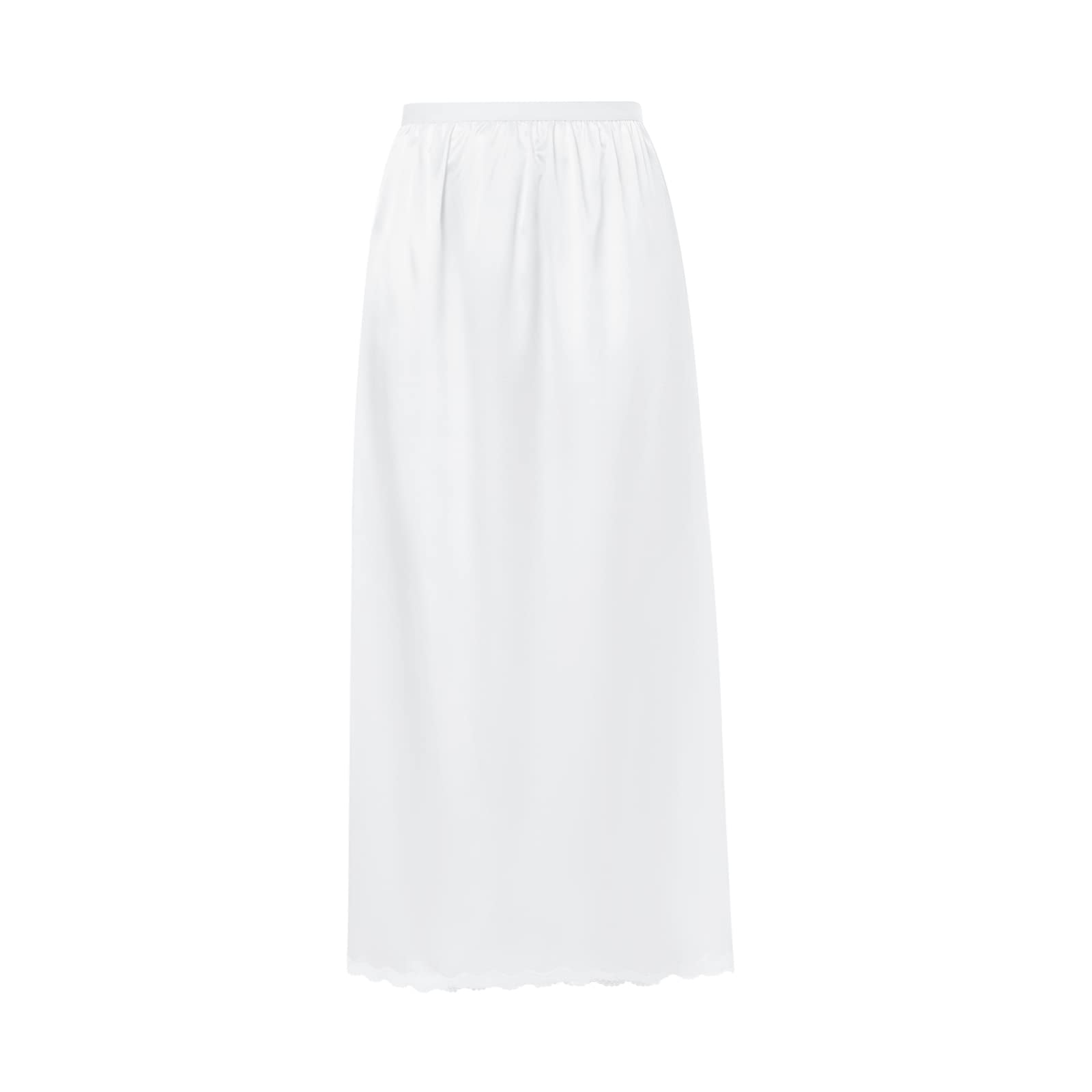SSPalu Women's Half Slips - Long Underskirt for Dresses with Floral Lace Trim | Perfect for Formal Wear, Church, Weddings & Everyday Elegance