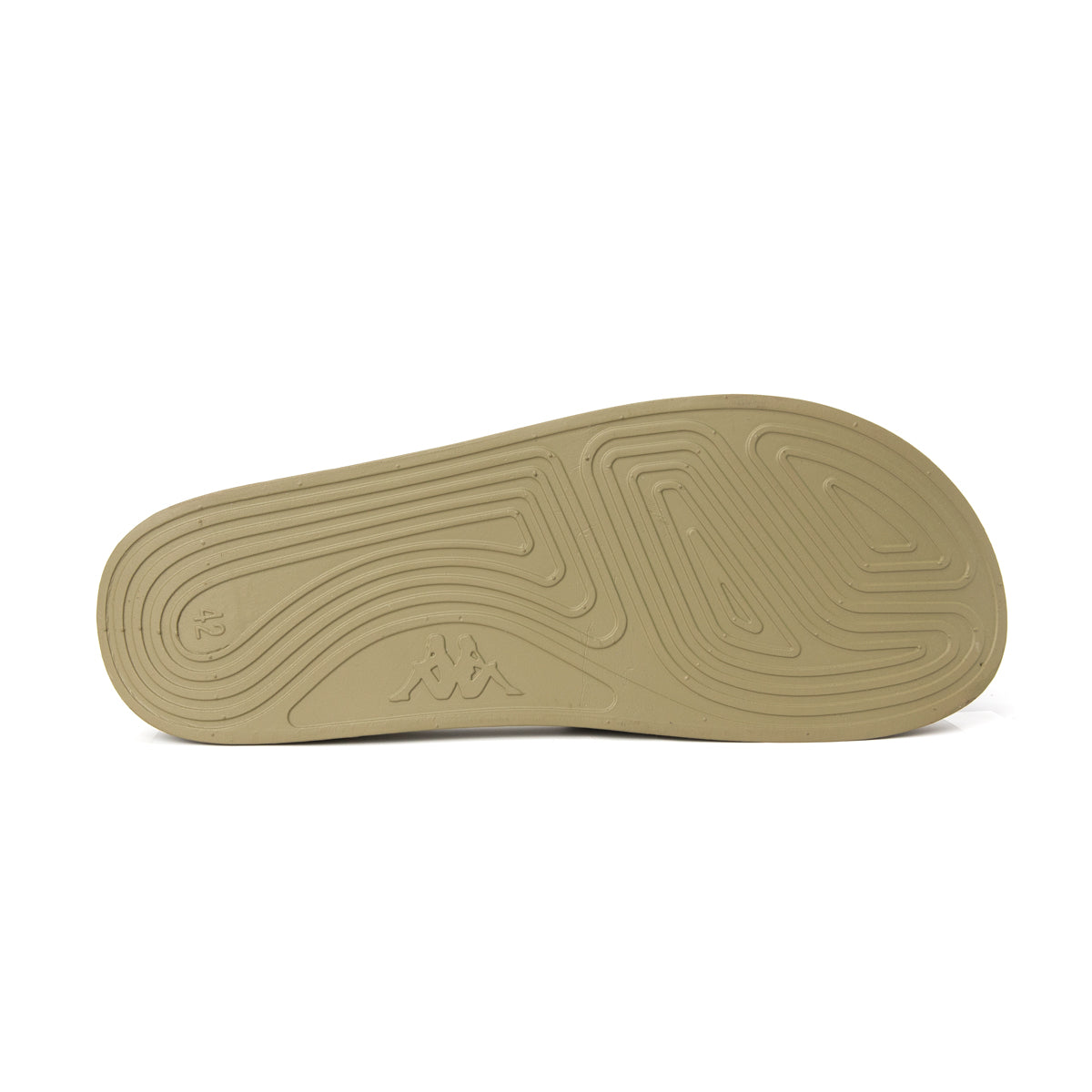 Kappa Authentic Adam 2 Slides - Comfortable Men's Sandals in Green Olive/White | Perfect for Beach, Pool, and Casual Summer Wear