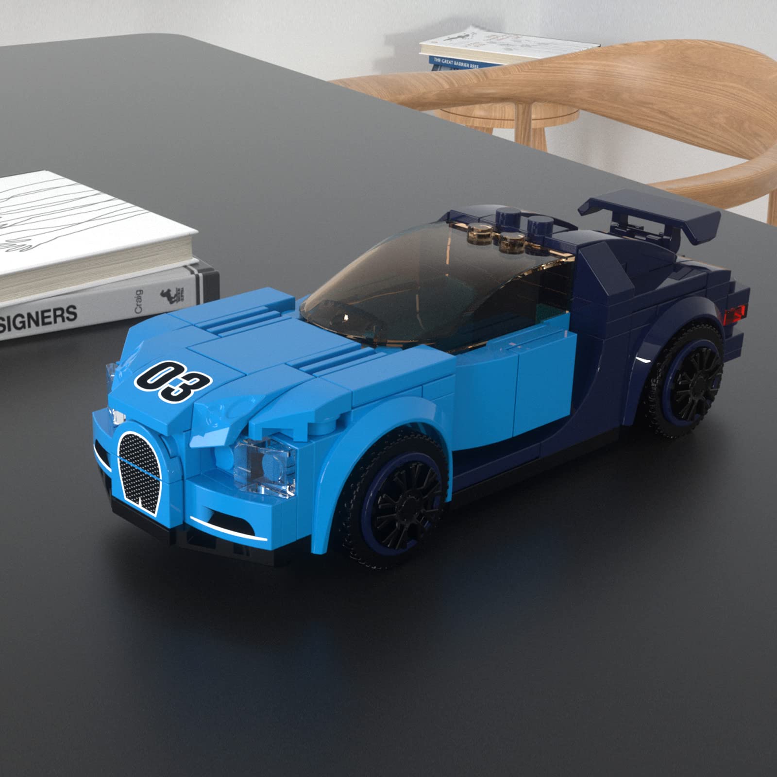 Wange Supercar Building Blocks Toy Set - 139pcs Speed Champions Racing Car Model Kit, Collectible Sports Cars for Kids & Adults - Perfect Gift for Car Enthusiasts & Birthday Parties