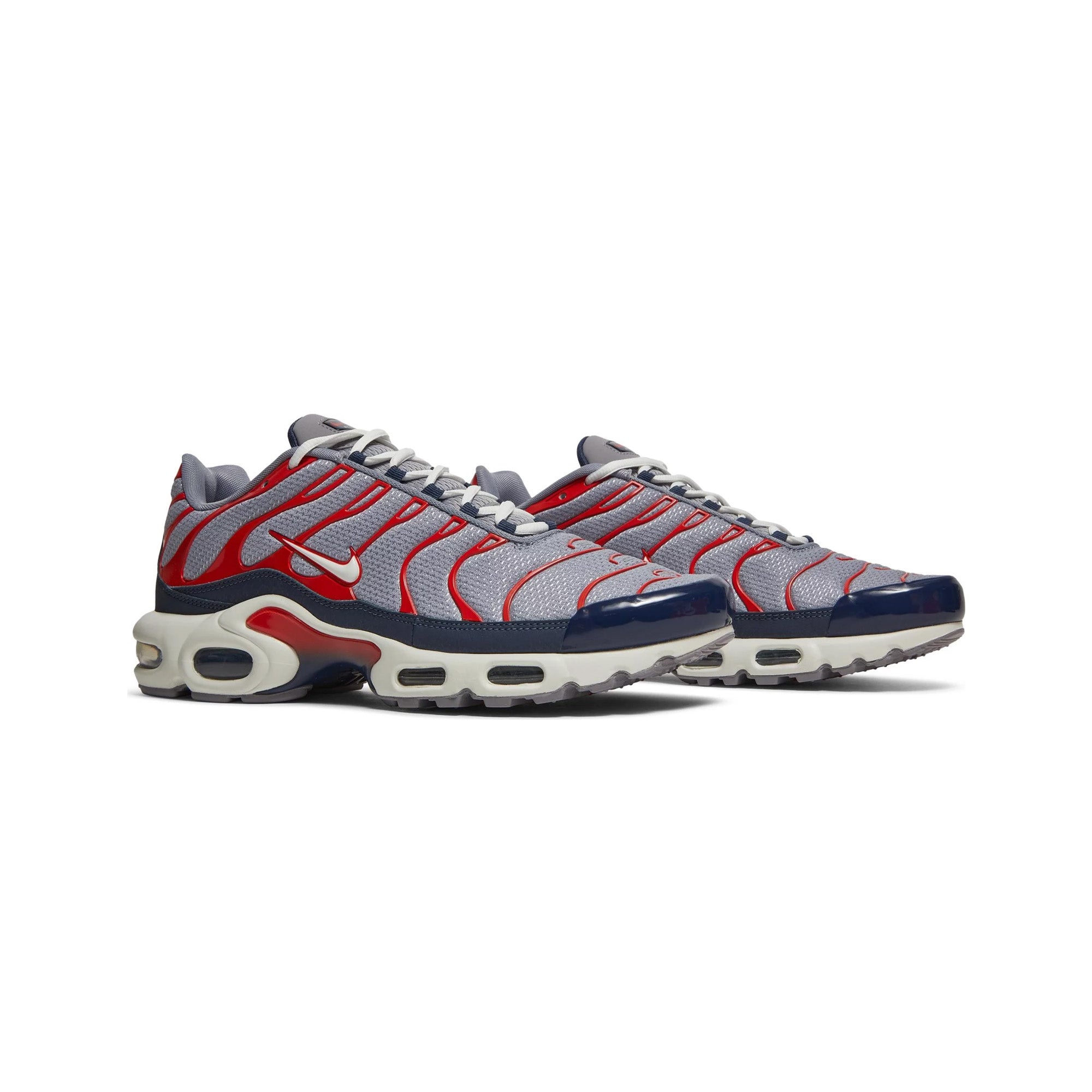 Nike Air Max TN Plus 'USA Grey' Men's Running Shoes (2021) - Comfortable Cushioned Sneakers for Jogging, Gym Workouts & Casual Wear