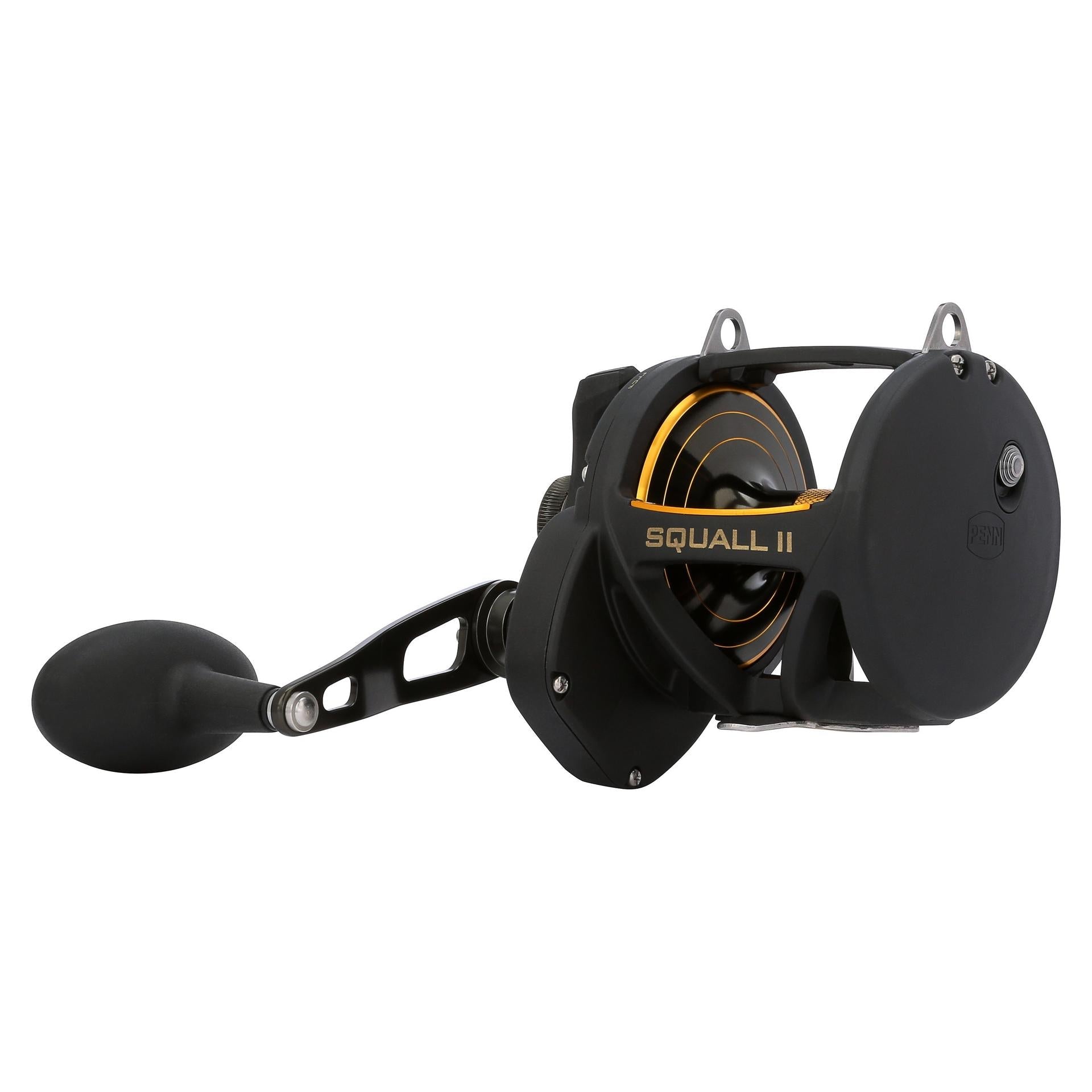 Squall® II Lever Drag Conventional Reel - High Performance Saltwater Fishing Reel for Offshore & Deep Sea Fishing | Durable & Smooth Drag System | Perfect for Trolling, Bottom Fishing & Big Game Fishing