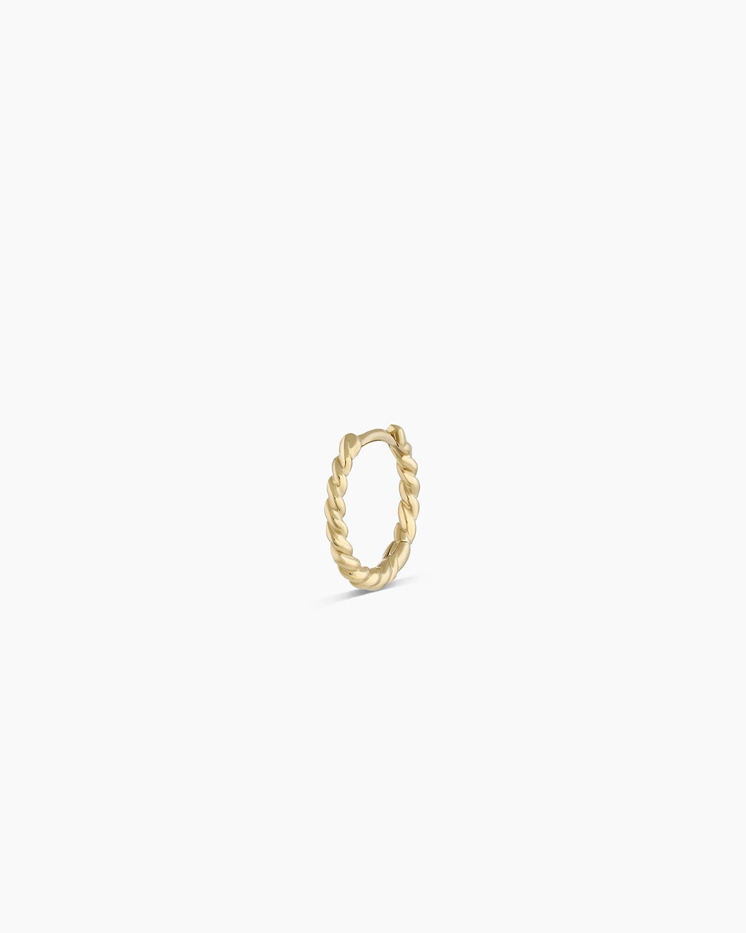 14K Gold Single Huggie Earrings for Women - Minimalist Hoop Earrings for Everyday Wear - Perfect for Work, Date Night & Casual Outings