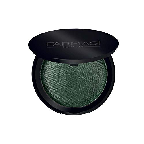 Farmasi Mono Eyeshadow - 08 Amazon Green, 5g/0.18oz | Highly Pigmented, Long-Lasting Single Eyeshadow | Perfect for Everyday Wear, Party Makeup & Professional Looks