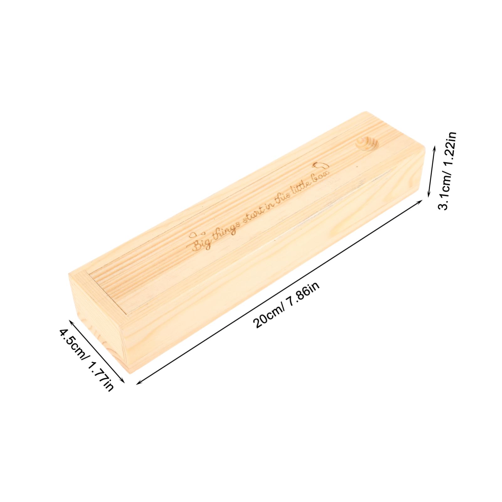 **PRETYZOOM Pregnancy Test Keepsake Box - DIY Wooden Memory Box for Pregnancy Announcement - Gift for Grandparents, Dad & Husband - Gender Reveal & Baby Shower Keepsake**    *(Use for: Surprise pregnancy reveals, sentimental baby shower gifts, gender announcement keepsakes, and family memory preservation.)*