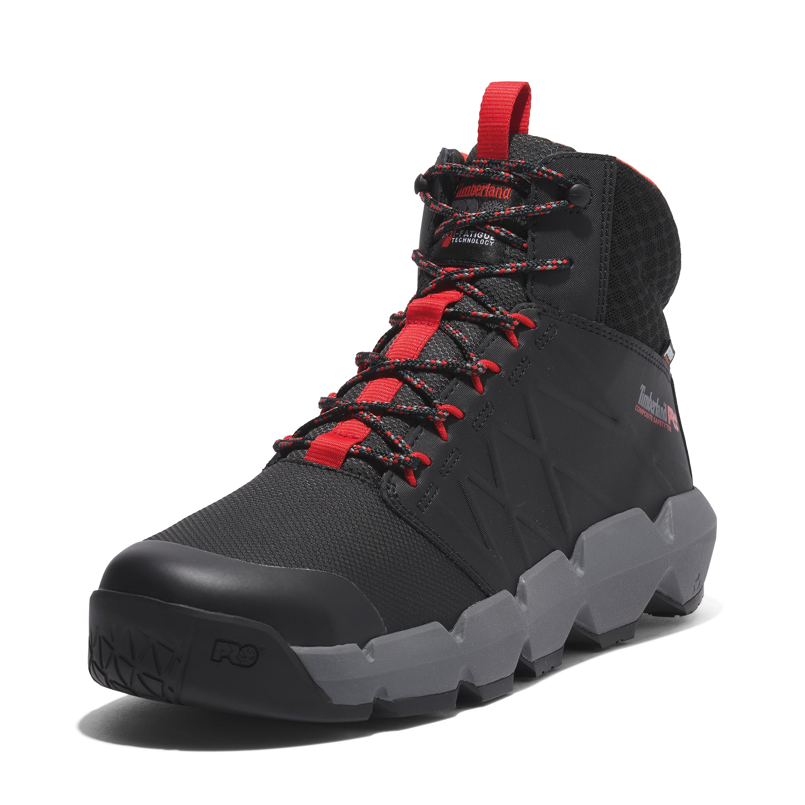 Timberland PRO Men's Morphix 6 Inch Composite Safety Toe Waterproof Work Boots - Industrial & Casual Sneaker Boot for Construction, Warehouse & Outdoor Activities