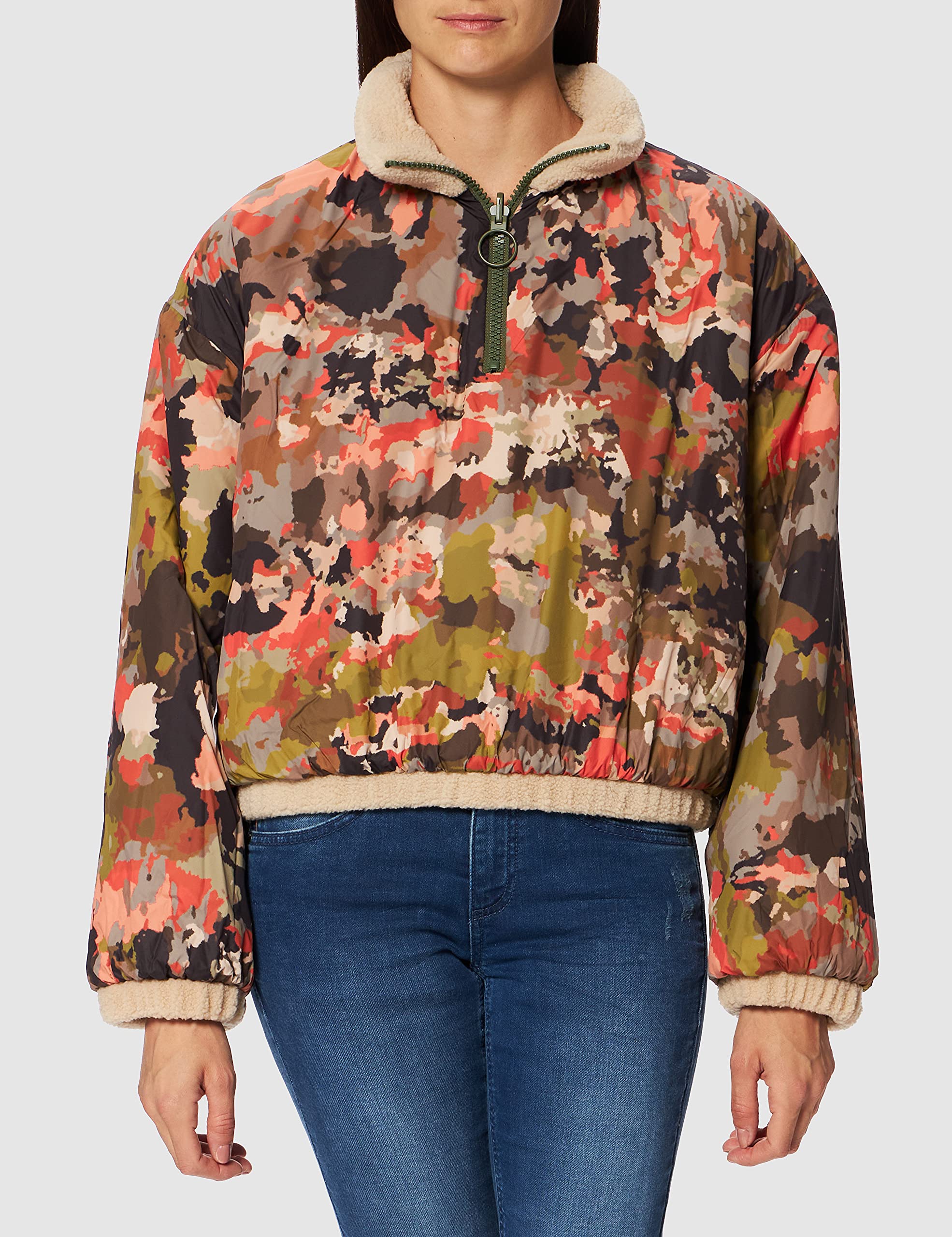 Desigual Women's Long Sleeve Knit Sweater - Cozy Casual Pullover for Fall & Winter | Perfect for Office, Travel & Weekend Outfits