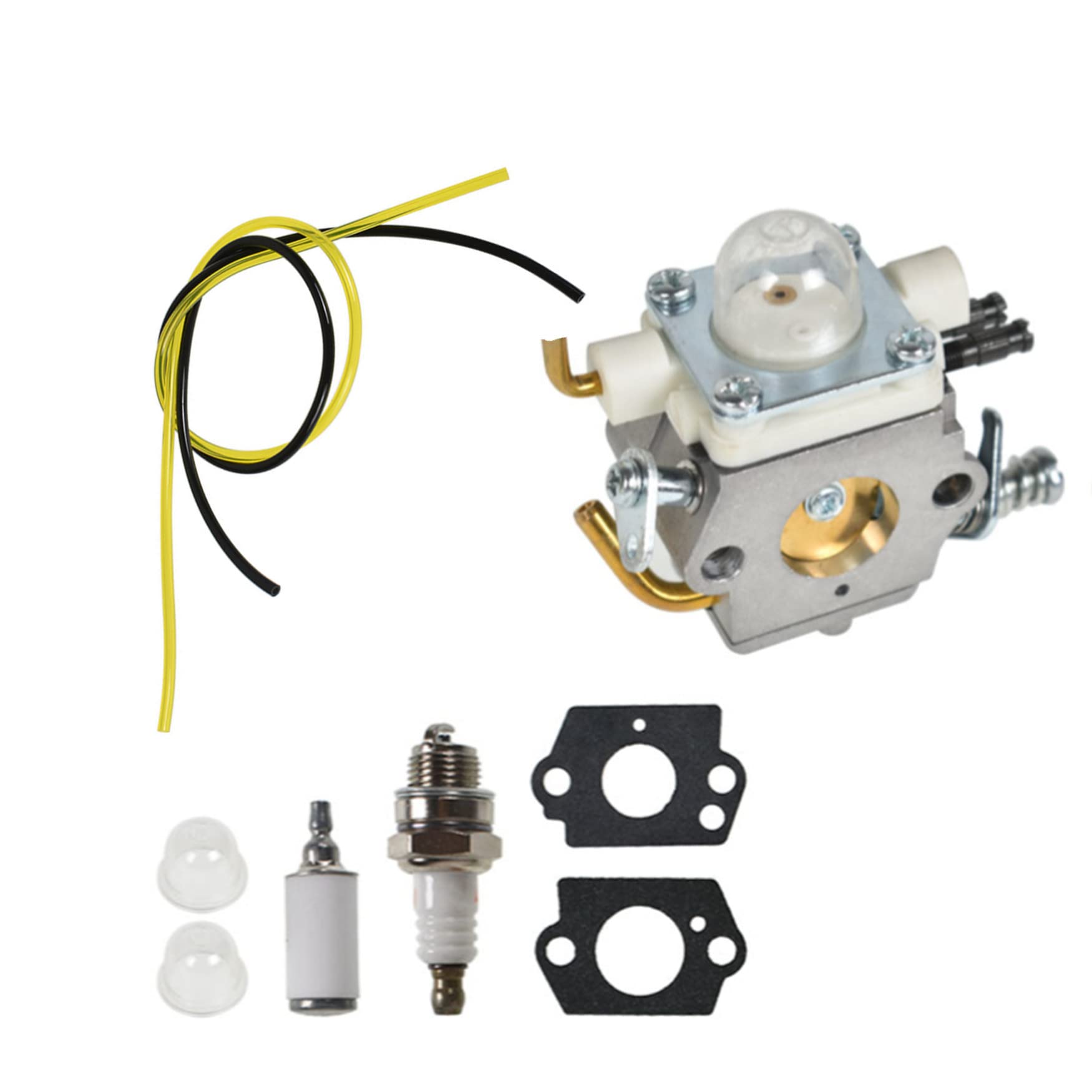 Echo PB-580 PB-580T Carburetor Replacement with Spark Plug - Compatible with WFLNHB WTA-35 A021004331 - Perfect for Backpack Blower Maintenance & Repair