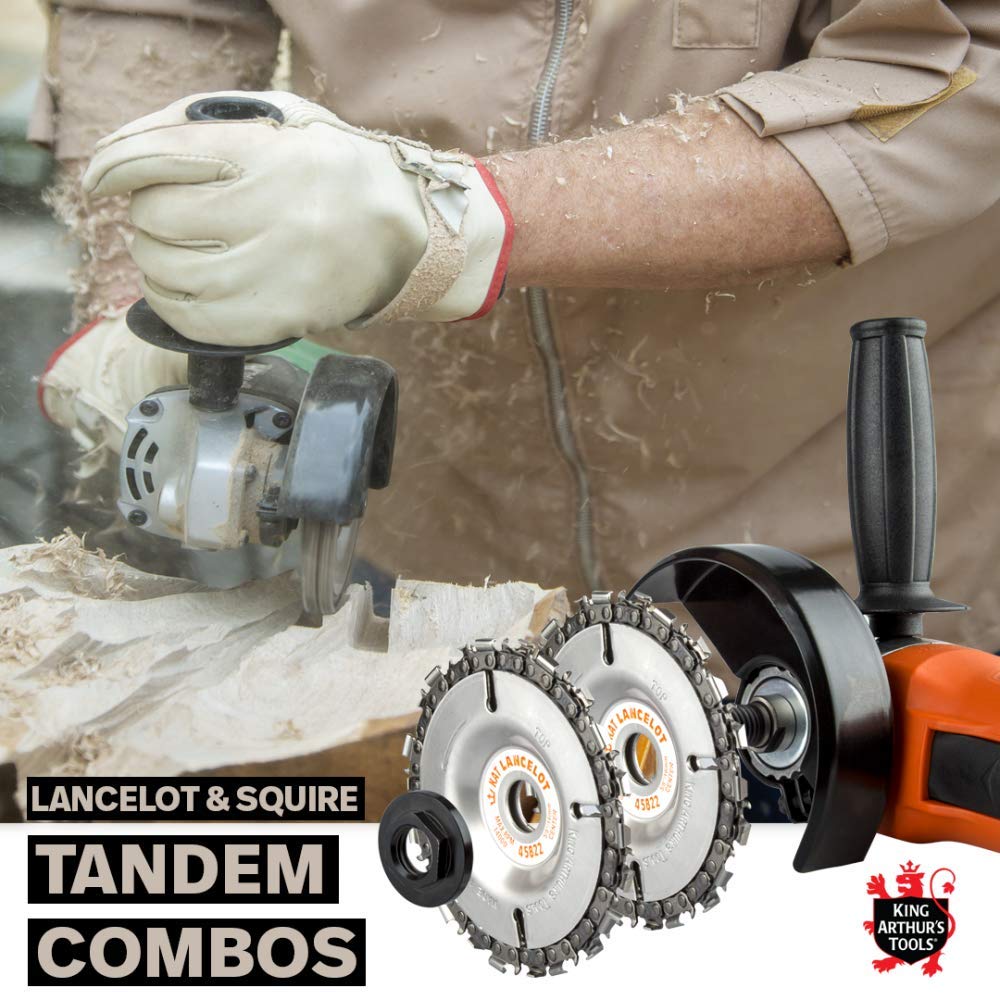 King Arthur's Tools Original Lancelot 14-Tooth Tandem Combo Blade - 4