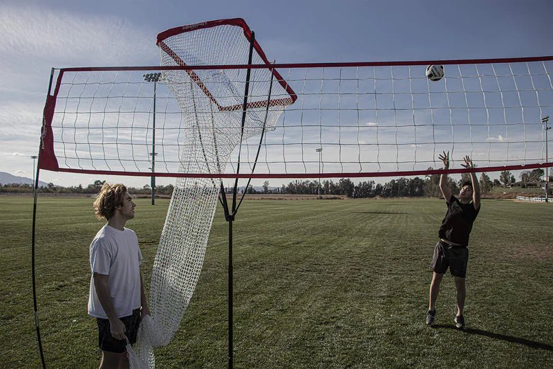 Volleyball Setter Trainer Net - Adjustable Practice Net for Volleyball Training, Perfect for Coaches & Players | Indoor & Outdoor Volleyball Drills, Team Practices, and Solo Training Sessions