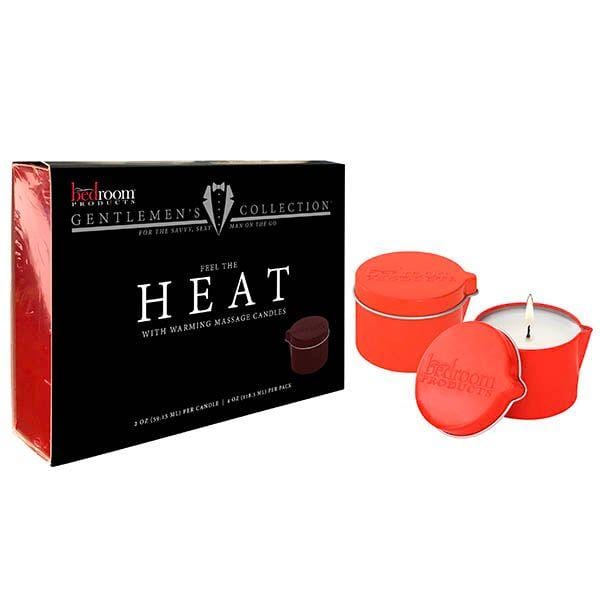 2 Pack Warming Massage Candles for Relaxation - Aromatherapy & Heat Therapy for Bedroom, Spa, and Self-Care