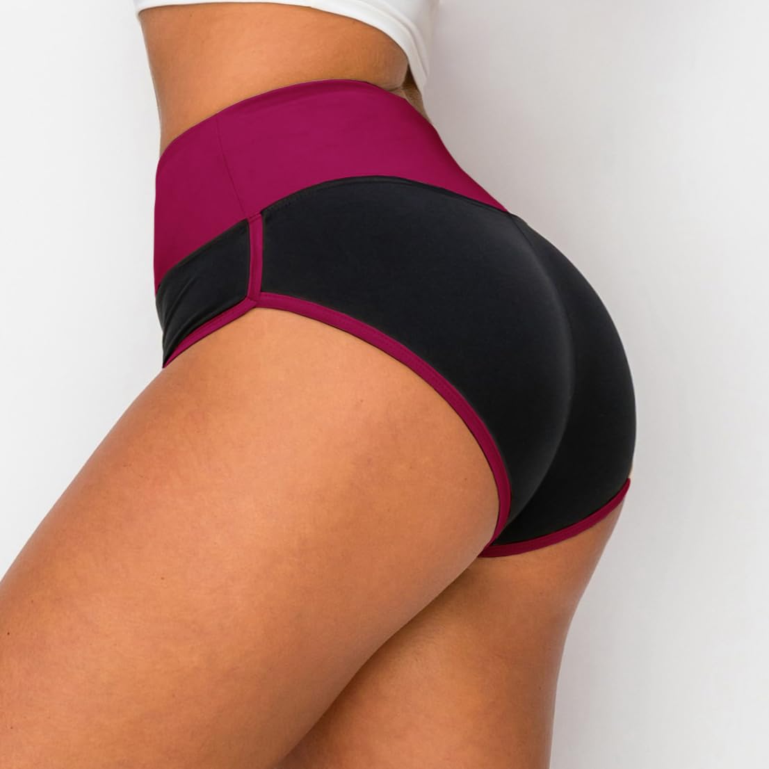 ALWAYS Women's High Waisted Booty Shorts - Super Soft Dolphin Shorts for Yoga, Gym & Summer Outfits