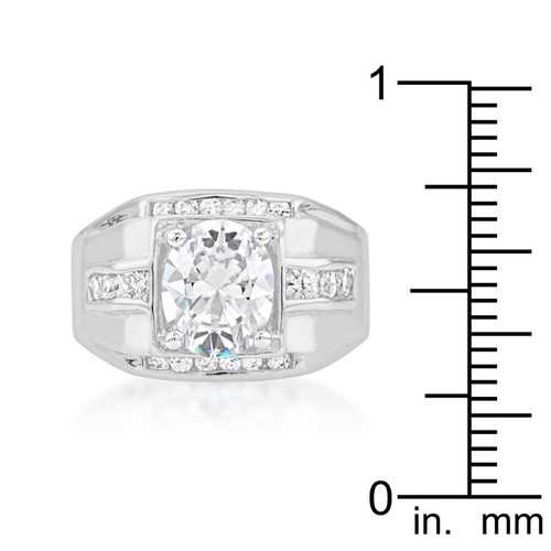Mustang-Inspired Cubic Zirconia Ring for Women - Elegant Silver Plated Fashion Jewelry - Perfect for Weddings, Anniversaries & Everyday Wear