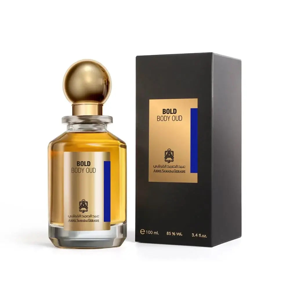 Bold Body Oud Eau de Parfum 100ml for Men - Long Lasting Luxury Perfume for Date Night & Special Occasions