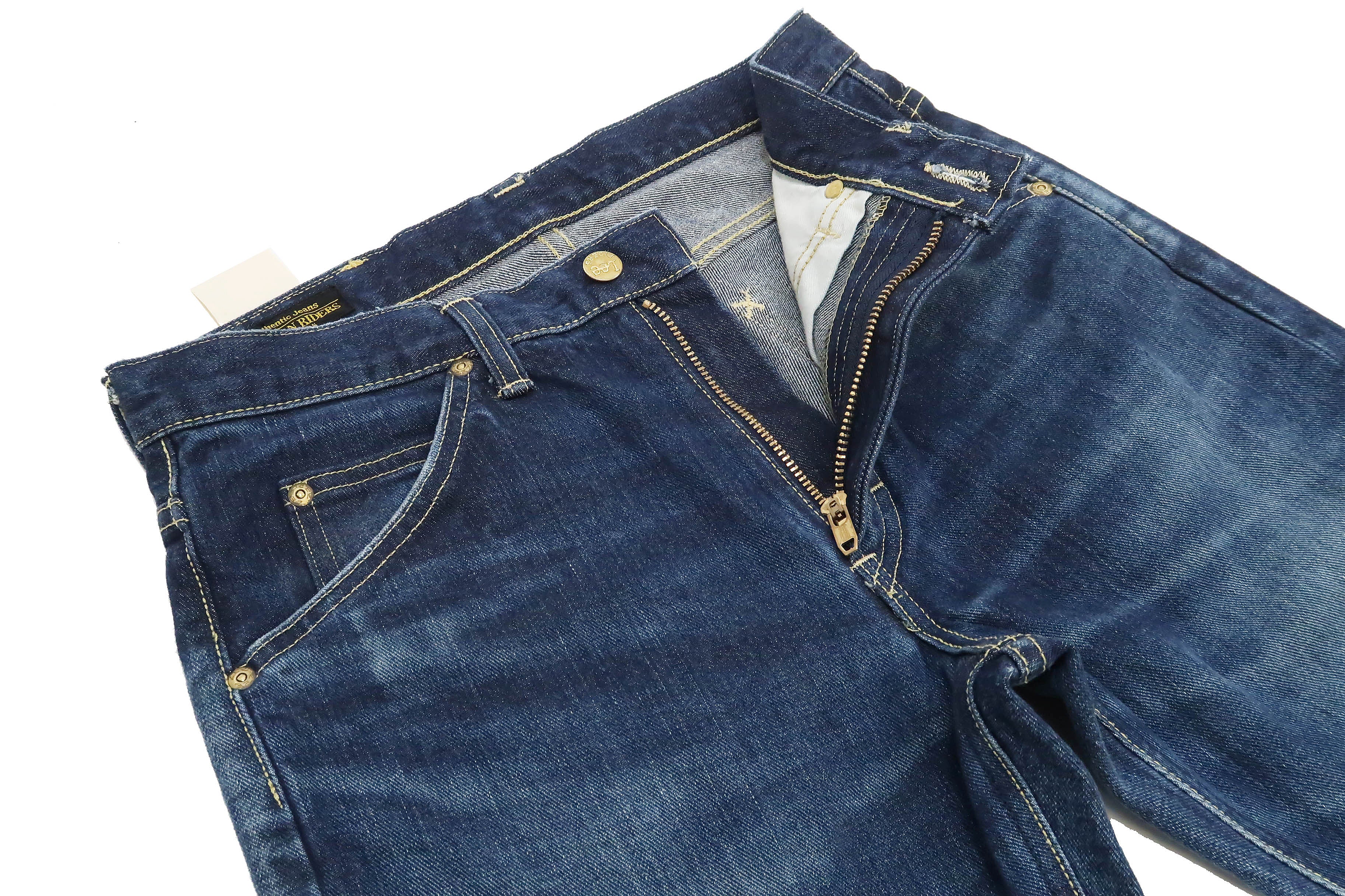 Lee Men's Bootcut Jeans 102 LM8102 - Regular Fit Boot Cut Denim Pants, Non-Stretch Pre-Faded Blue Indigo Wash for Casual Wear & Western Style Outfits