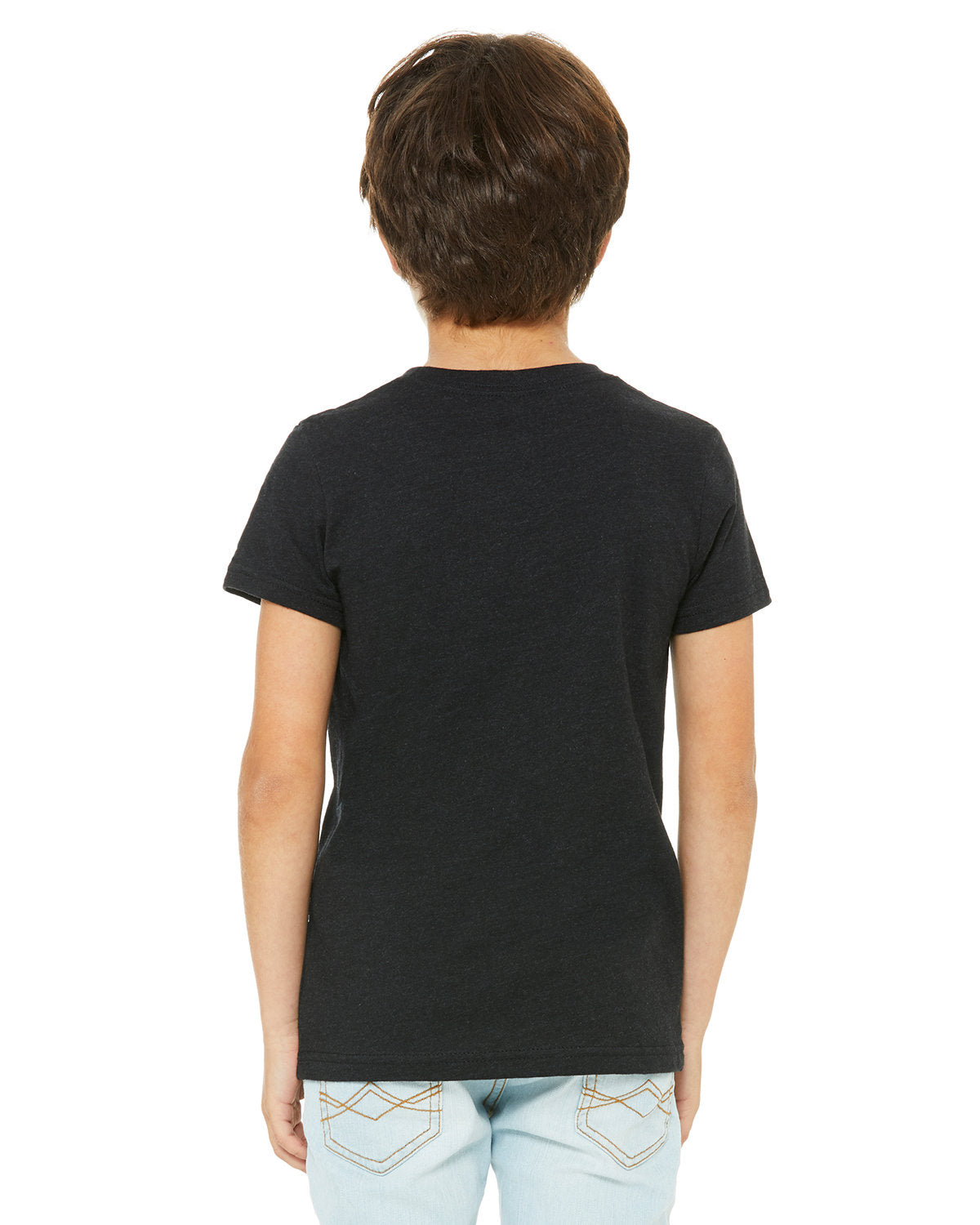 Bella + Canvas 3001Y Youth Jersey Short Sleeve T-Shirt - Soft Cotton Blend Tee for Kids & Teens - Perfect for School, Sports & Everyday Wear