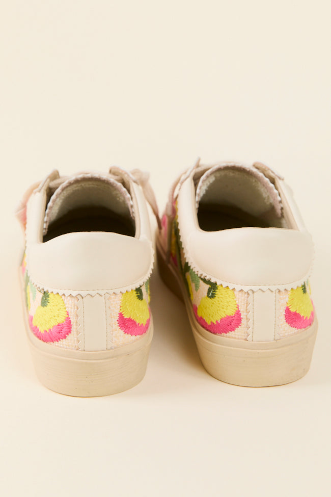 Gaby Women's Multi Floral Fashion Sneakers - Comfortable Casual Walking Shoes for Women, Perfect for Daily Wear, Gym, Travel & Outdoor Activities