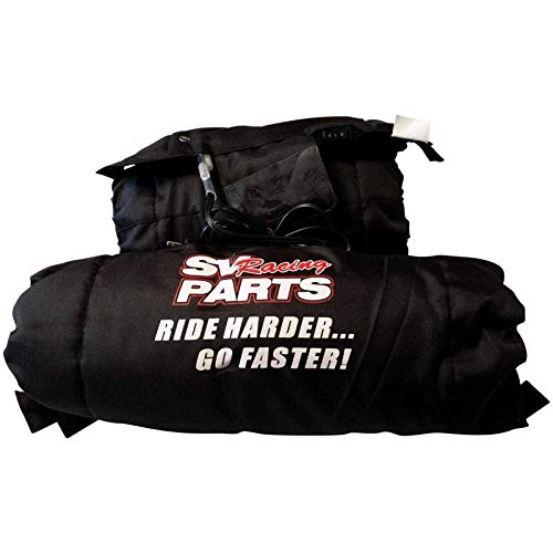 Pro Level 12 Inch MiniGP Racing Tire Warmers - Mini Moto 3 Temperature Control for Motorcycles - 2023 New Model - Perfect for Track Days & Racing Practice