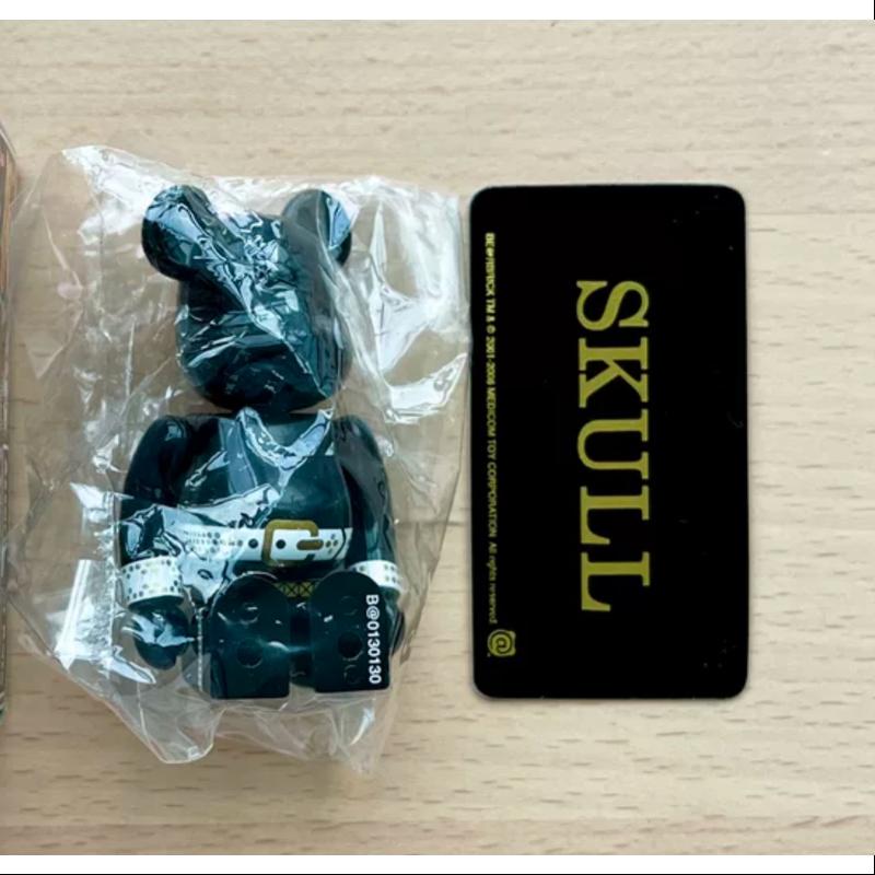 Bearbrick Series 13 ARTIST SKULL 100% Collectible Figure - Limited Edition Vinyl Art Toy for Display & Collection - Perfect for Home Decor, Office Display, and Gift Giving