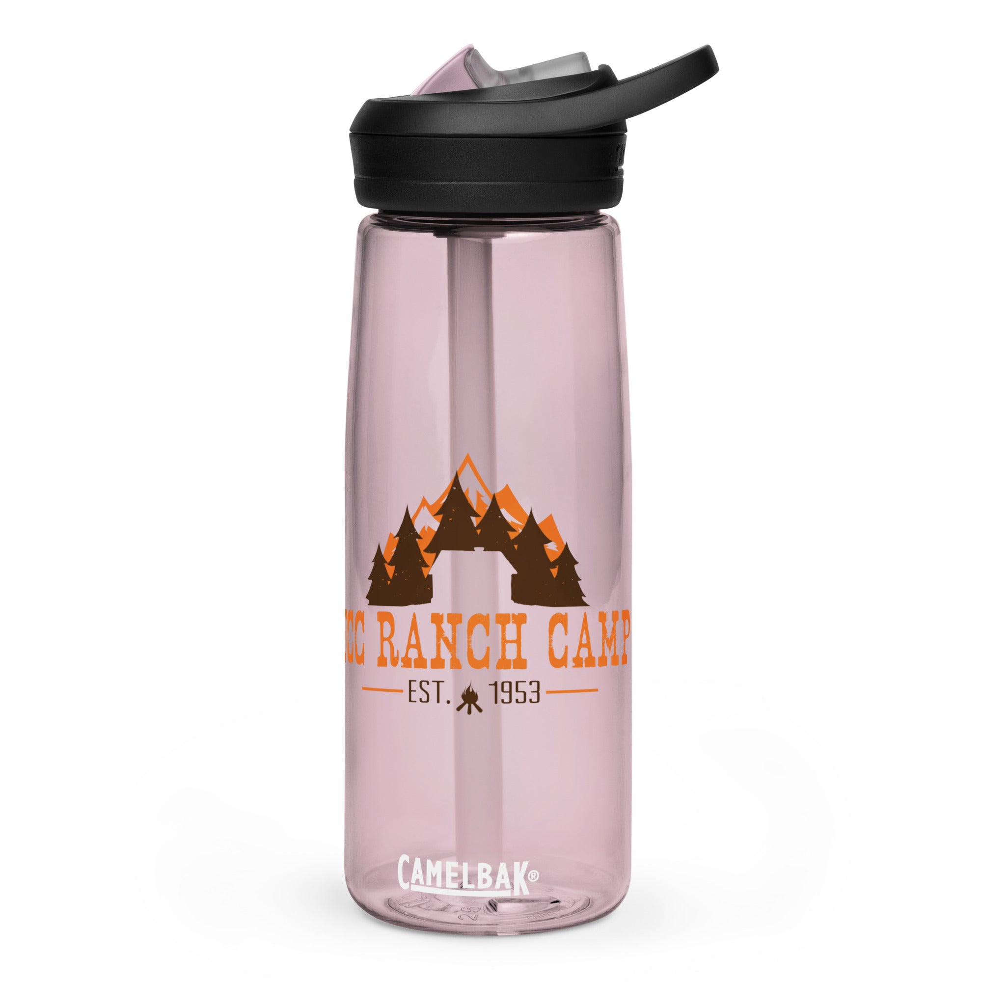 JCC Ranch CamelBak Sports Water Bottle - BPA Free Hydration Pack for Running, Hiking & Cycling - Leak Proof Water Container for Outdoor Adventures & Gym Workouts
