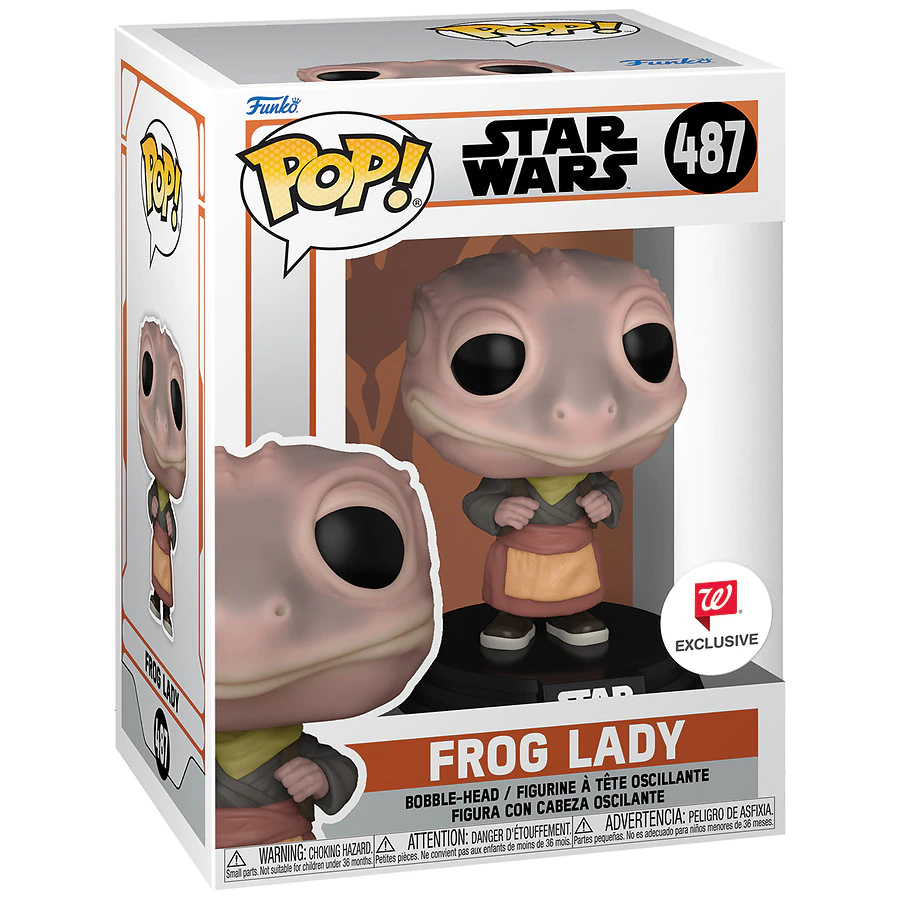 Star Wars Frog Lady Exclusive Action Figure - Collectible Toy for Fans & Display - Perfect for Star Wars Merchandise Collections & Themed Decor