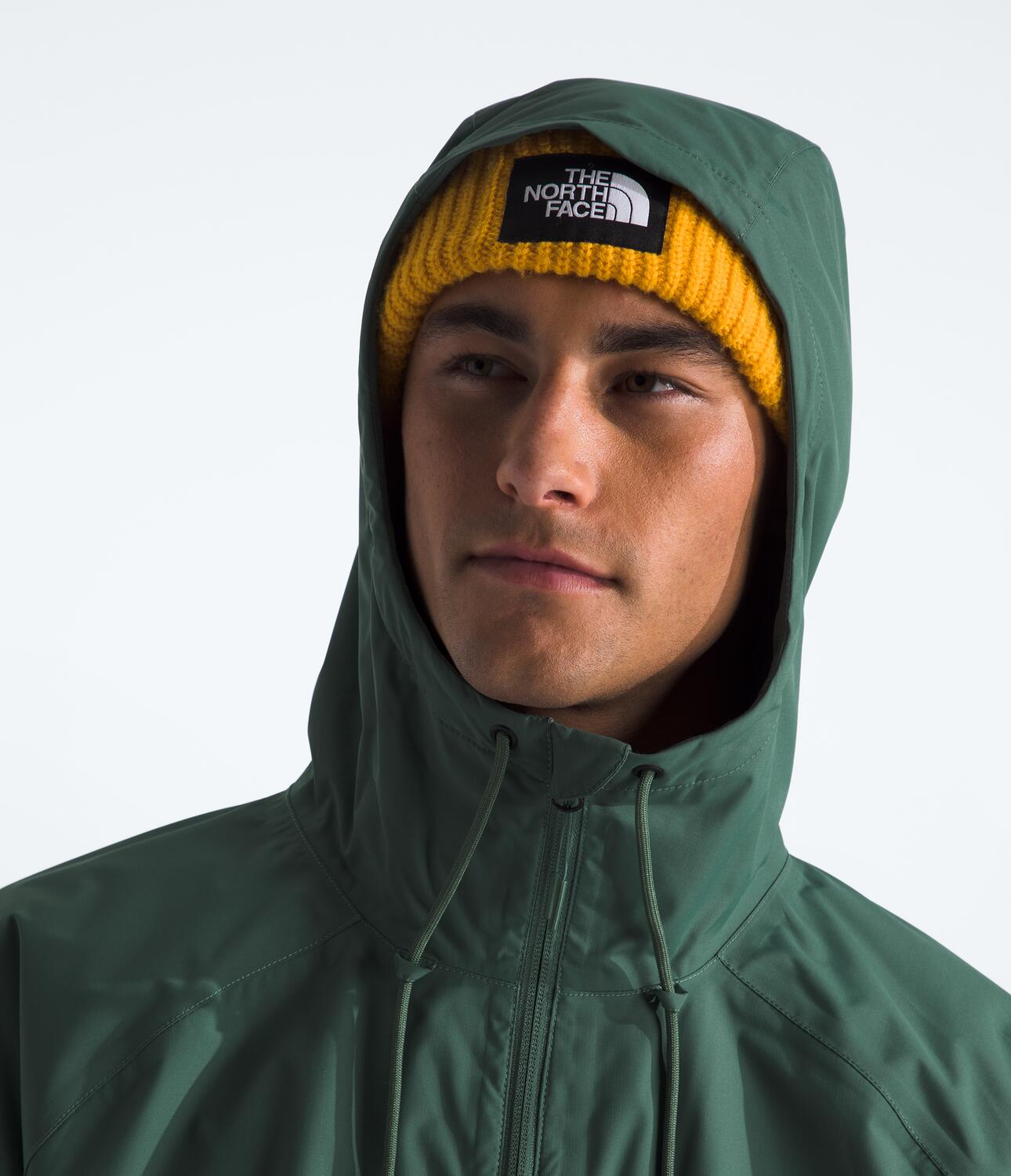 Antora Men's Waterproof Rain Hoodie - Lightweight Windproof Jacket for Outdoor Hiking, Camping & Travel