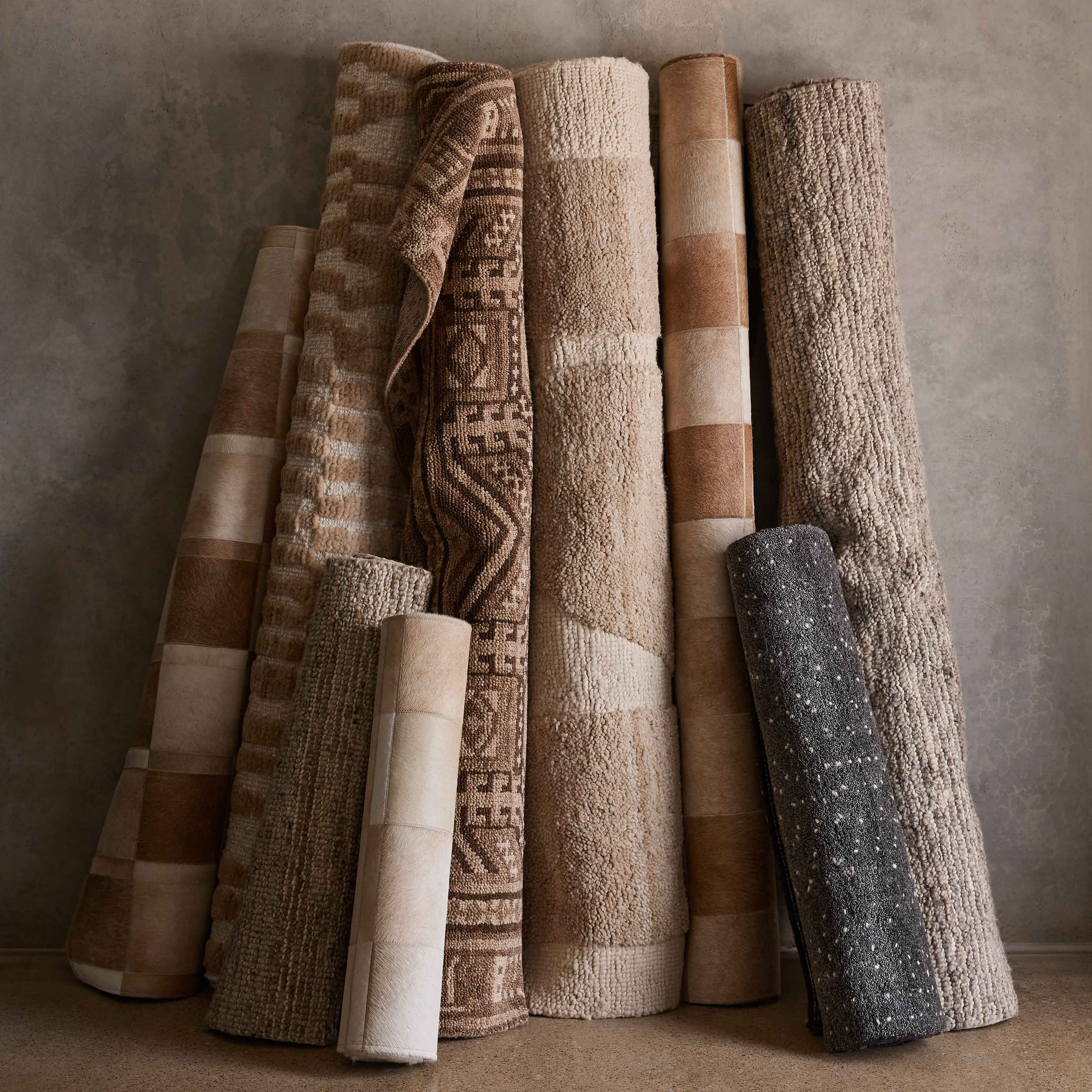 Premium Natali Cowhide Area Rug - Natural Leather Hide Rug for Living Room, Bedroom, Office - Stylish Home Decor & Floor Covering for Modern Interiors