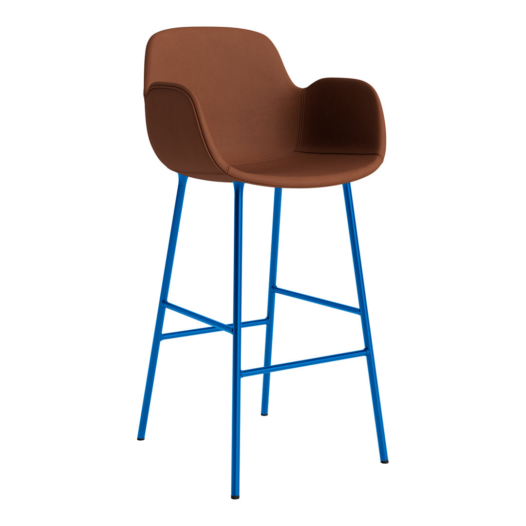 Form Bar Armchair - Fully Upholstered Modern Lounge Chair for Living Room, Office & Cafe | Comfortable Seating Furniture for Home & Commercial Spaces