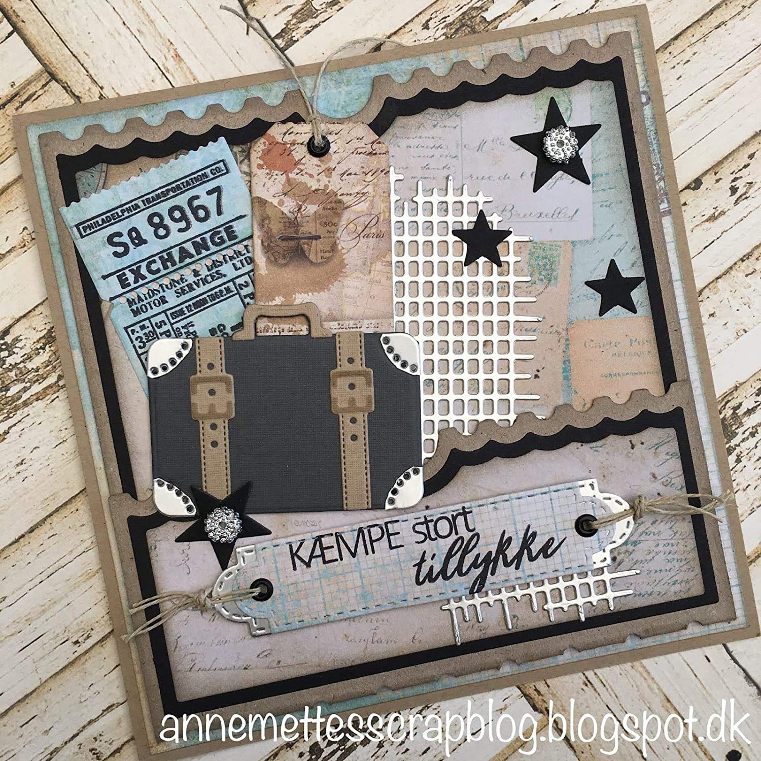 2019 New Metal Cutting Dies for Scrapbooking & Card Making - DIY Travel Suitcase Embossing Dies for Paper Crafts | Perfect for DIY Scrapbooks, Greeting Cards, and Memory Albums