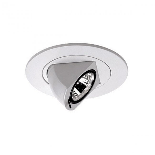 4 Inch Low Voltage LED Recessed Trim - White - Perfect for Kitchen, Bathroom, and Ceiling Lighting