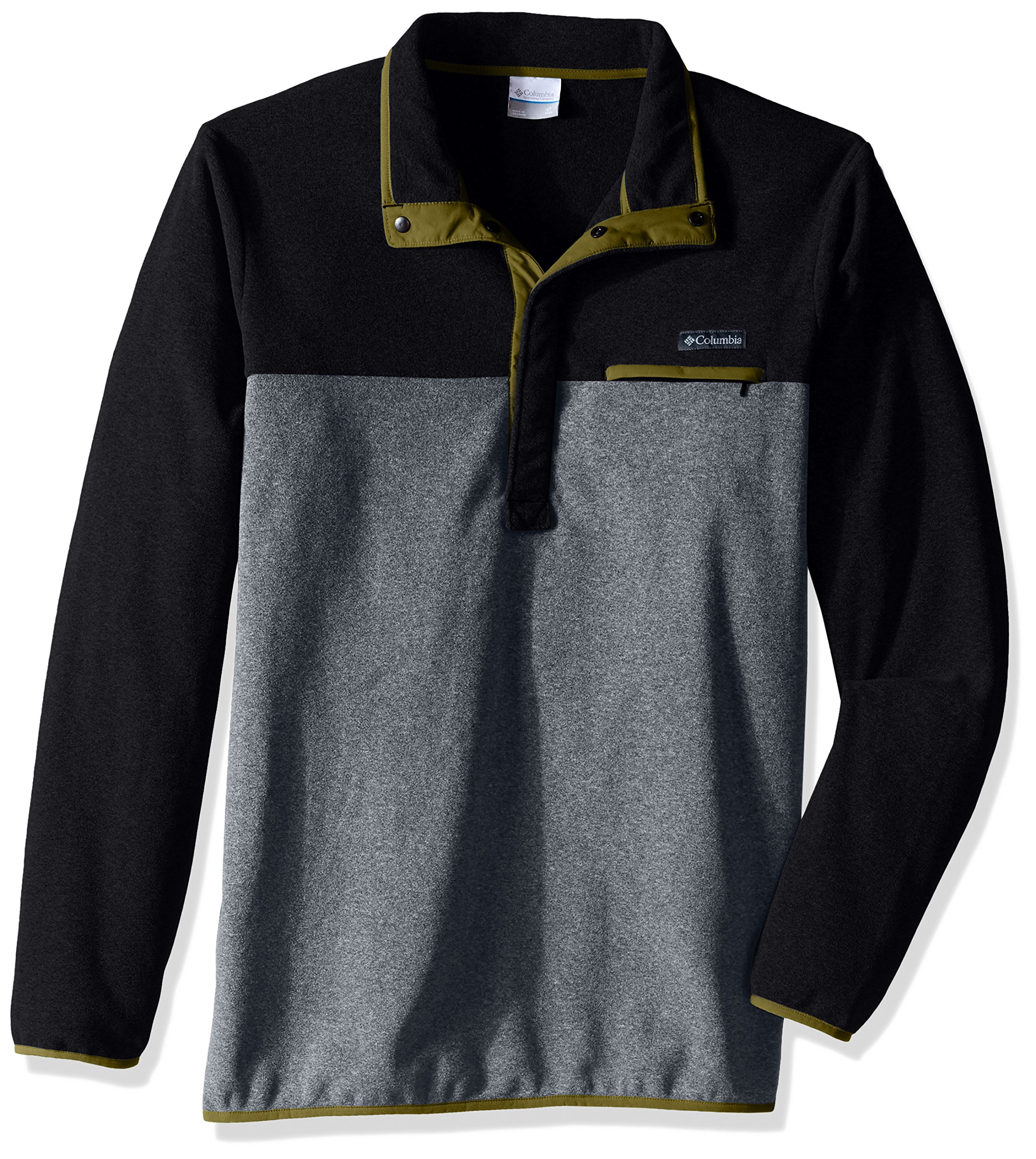 Columbia Men's Mountain Side Tall Fleece Jacket - Warm Winter Outdoor Fleece for Hiking, Camping & Cold Weather Activities
