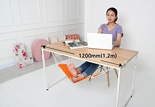 FD Canvas Foot Rest Hammock - Comfortable Under Desk Support for Work & Relaxation