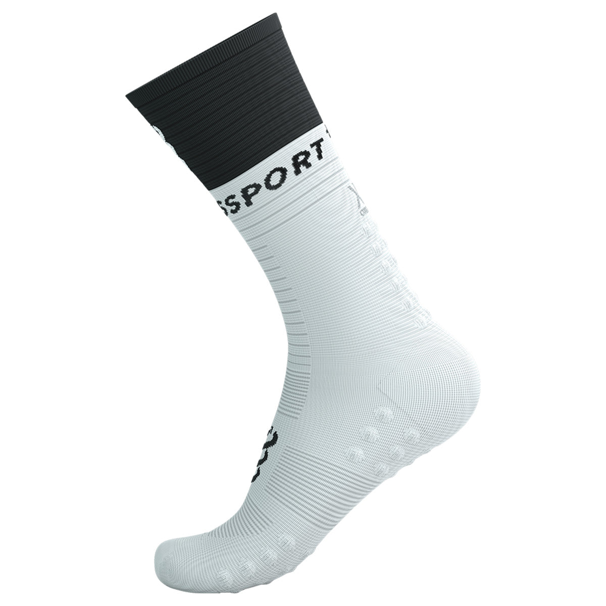 Compressport Mid Compression V2.0 Running Socks - Performance Athletic Socks for Marathon, Hiking & Sports - Enhanced Support & Comfort for Men & Women