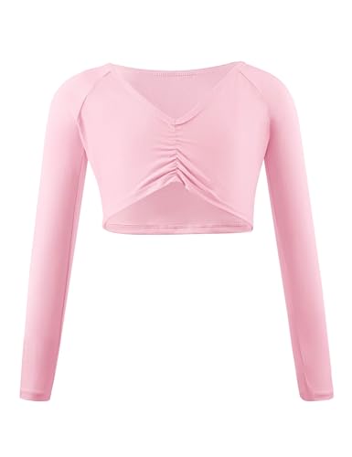 Pink Crop Tops