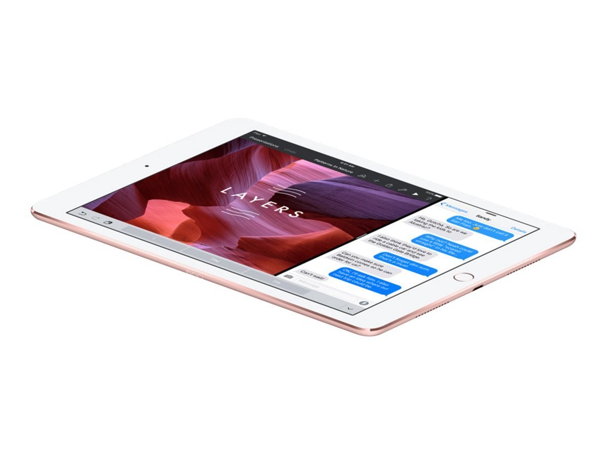 Refurbished Apple iPad Pro 9.7-inch 32GB Wi-Fi + Cellular (2016 Model) - Rose Gold | Fast Performance for Work, Study & Entertainment