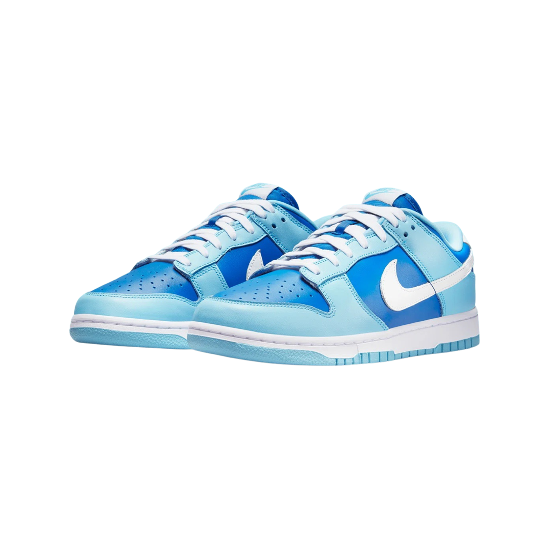 Nike Dunk Low Retro QS Men's Sneakers - Argon Blue & White Colorway | Casual Wear, Street Style, Basketball Shoes for Everyday Comfort