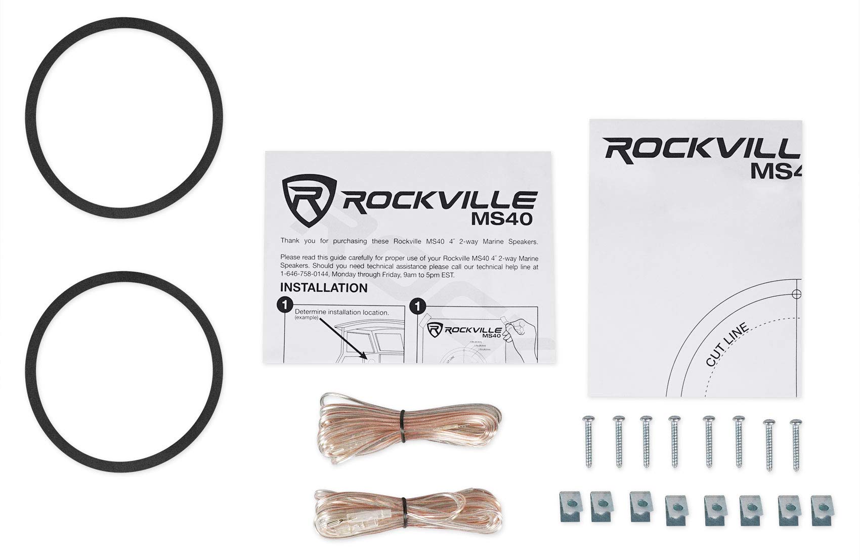 Rockville MS40W White 4
