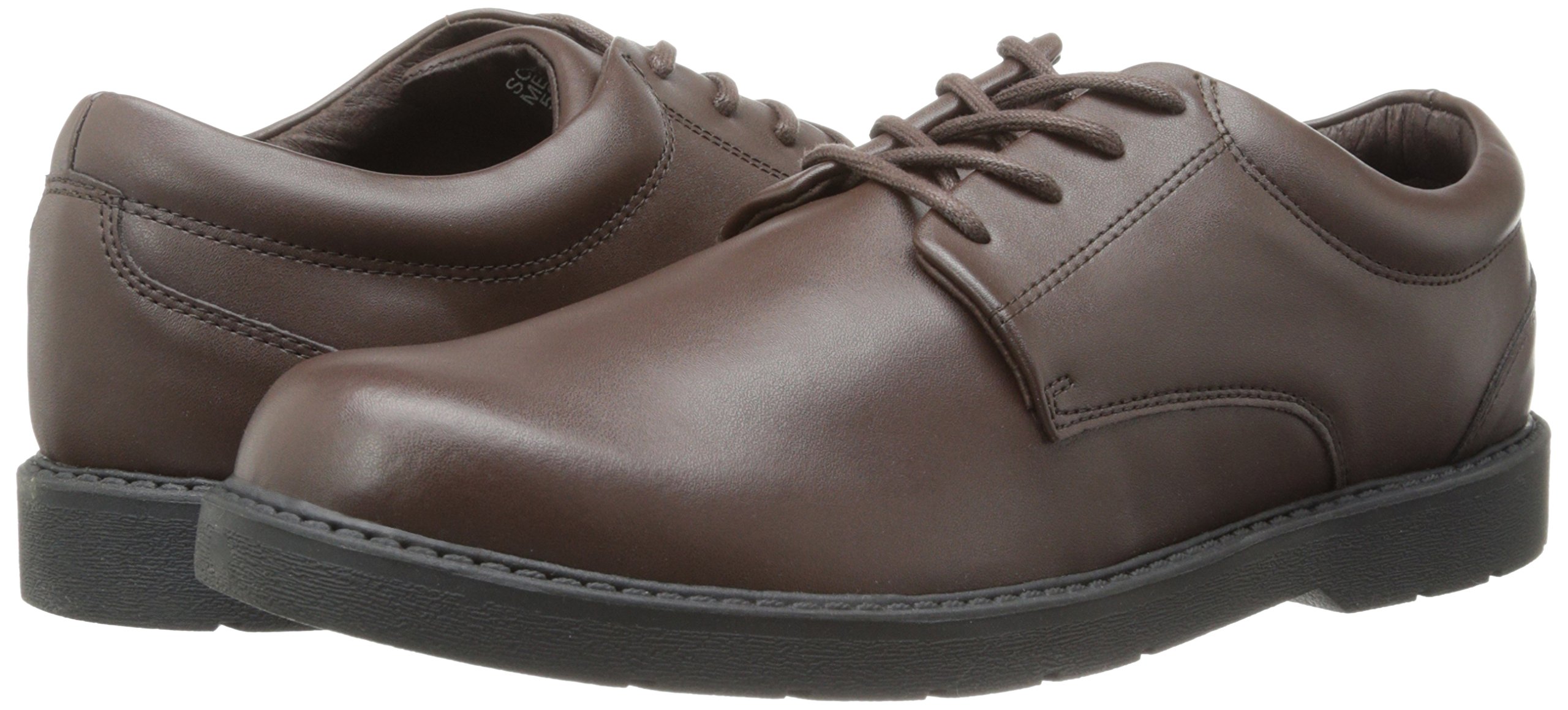 Men's Scholar 5210 School Shoes - Comfortable & Durable Oxford Style Dress Shoes for Teachers, Students & Professionals - Perfect for Classrooms, Office & Formal Occasions