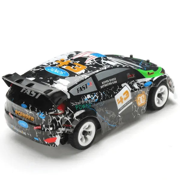WLtoys K989 1/28 Scale 2.4GHz 4WD Alloy Chassis Brushed RC Car - Ready-to-Run (RTR) Remote Control Vehicle for Indoor Racing, Backyard Drifting & Hobby Enthusiasts