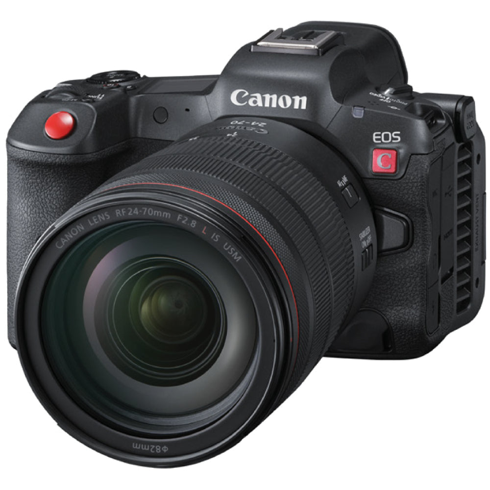 Canon EOS R5 C Mirrorless Digital Camera with RF 24-105mm f/4L IS USM Lens - Professional 8K Video & 45MP Photography for Filmmaking, Vlogging & Studio Work