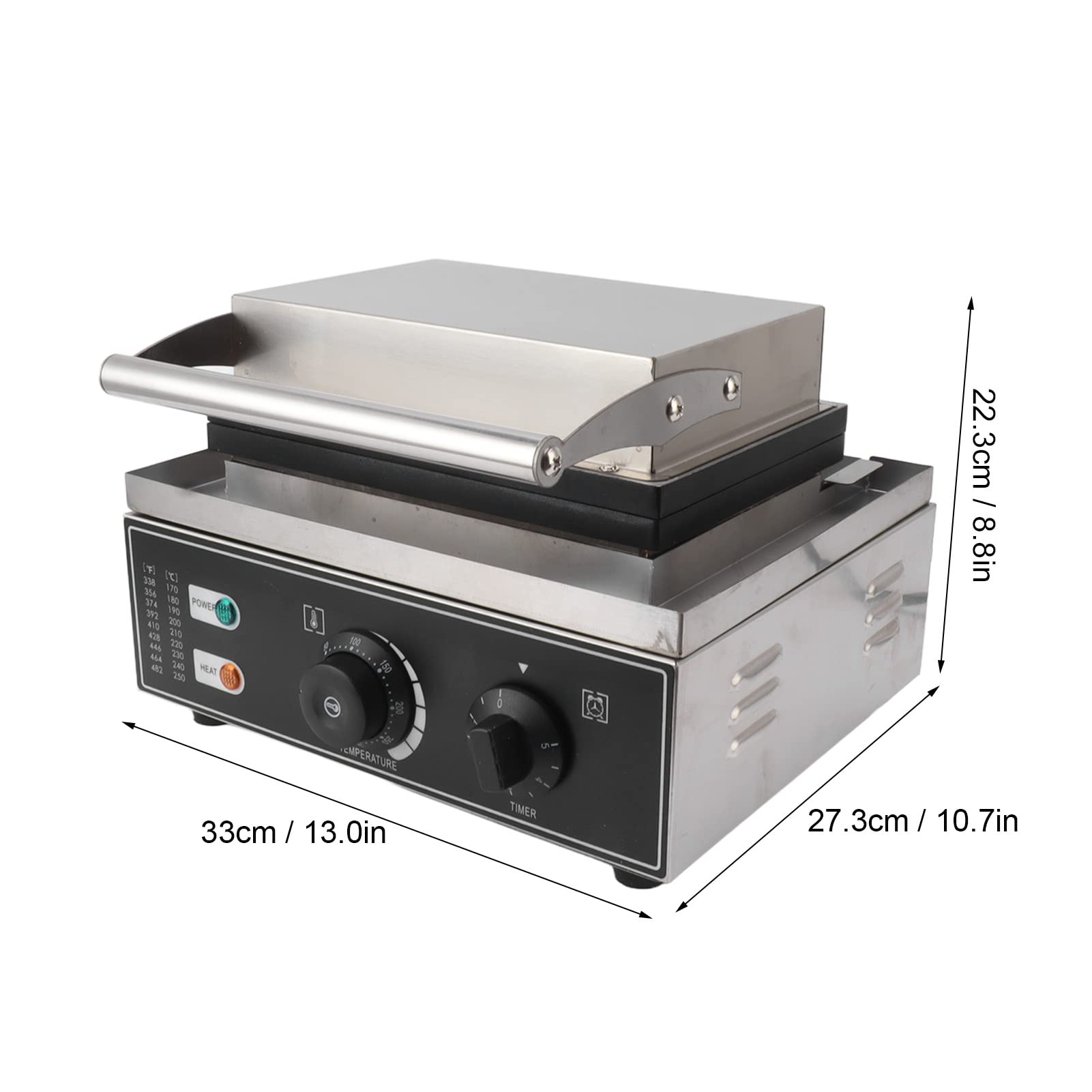 Electric Donut Maker Machine - 5 Hole Non-Stick Waffle Donut Baker with Double-Sided Heating for Home & Commercial Use (US Plug) - Perfect for Breakfast, Cafes, Bakeries & Parties