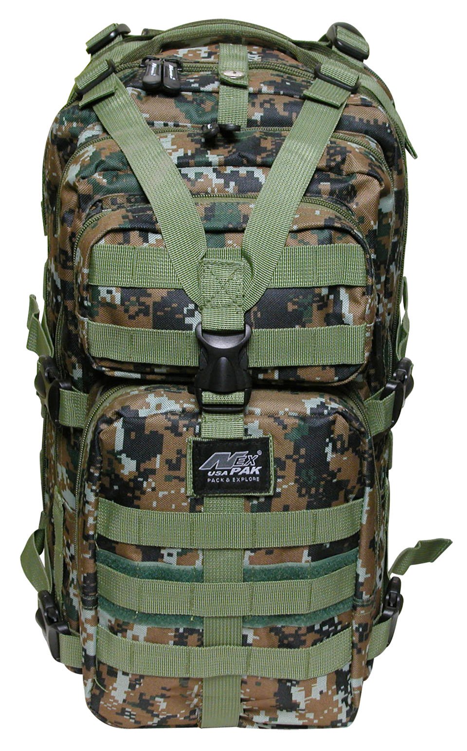 Nexpak Tactical Backpack for Hunting, Travel, Hiking & Outdoor Adventures - Durable Military Rucksack for Camping, Survival Gear & Everyday Use