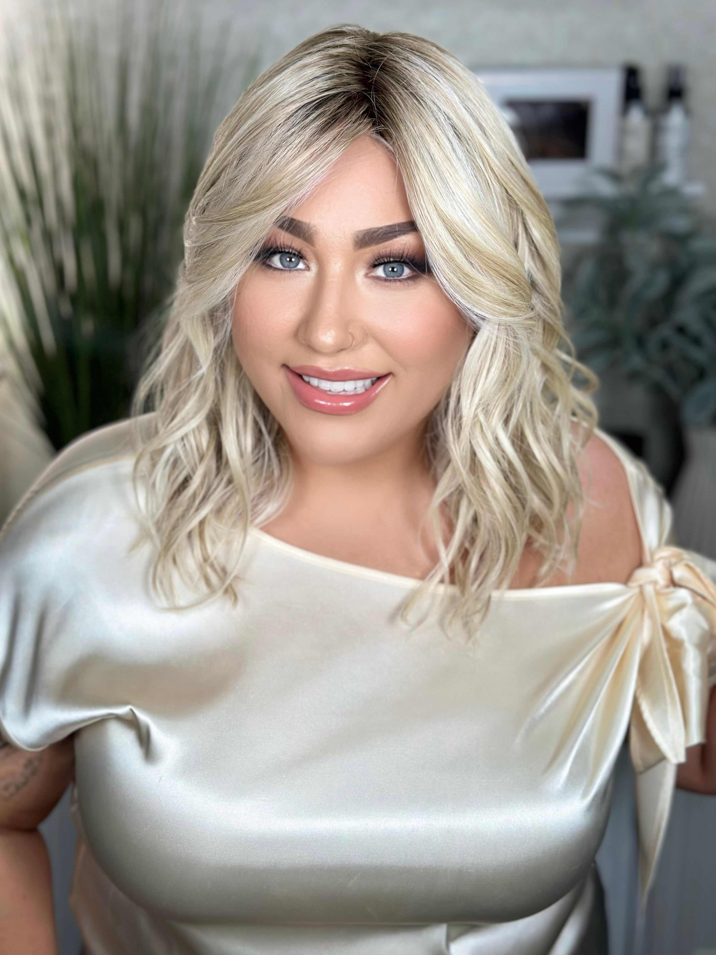 MAIN ATTRACTION Paparazzi Blonde Hair Accessory - Trendy Headband for Women, Perfect for Parties, Weddings & Special Occasions