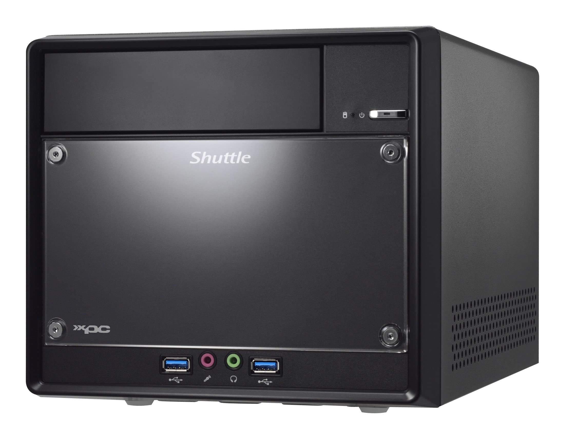 Shuttle XPC Cube SH510R4 Mini Barebone PC - Intel H510 Chipset, Supports 11th/10th Gen Intel CPUs (125W TDP), No RAM/Storage/OS Included - 300W 80 Plus Bronze PSU, Compact Black Design - Perfect for Home Office, Gaming, and Digital Signage Solutions