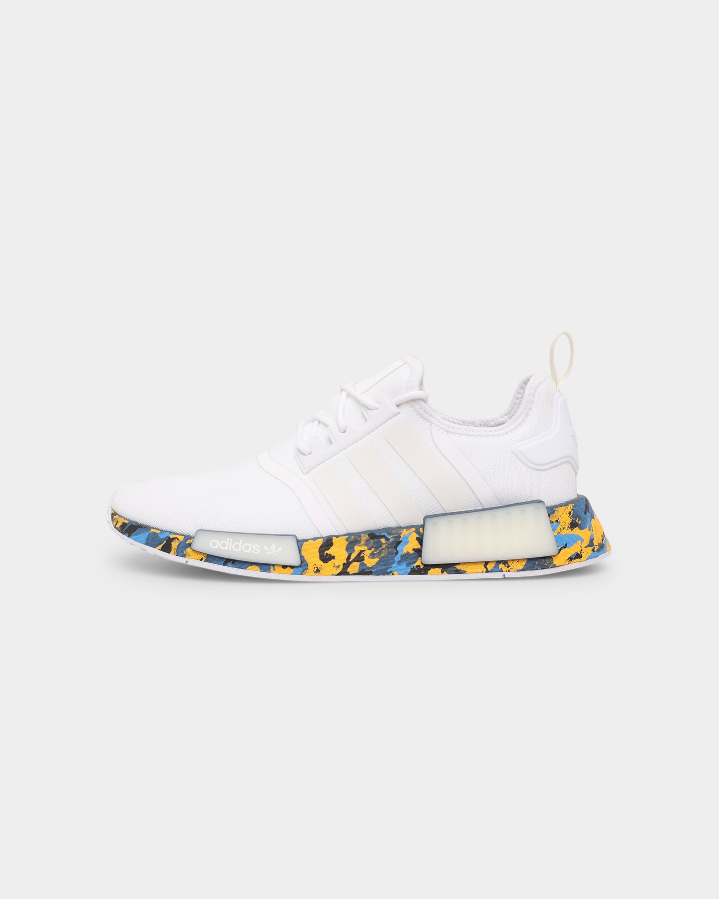Adidas NMD_R1 Running Shoes for Men & Women - Cloud White/Off White | Comfortable Sneakers for Jogging, Gym & Casual Wear