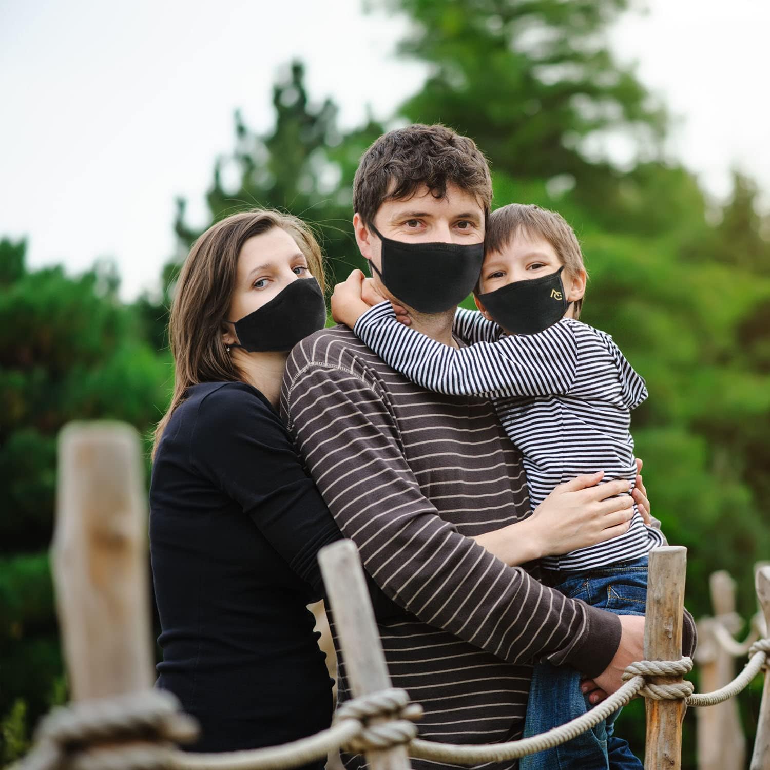 Premium Adult Face Mask 2-Pack - Reusable & Breathable for Daily Protection, Workouts & Travel