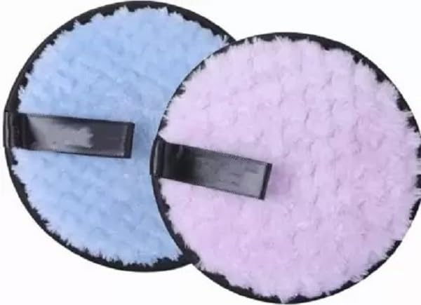 Reusable Cotton Makeup Remover Pads - Eco-Friendly Microfiber Wipes for Gentle Face Cleansing & Makeup Removal | Perfect for Travel, Daily Skincare & Sustainable Beauty Routine